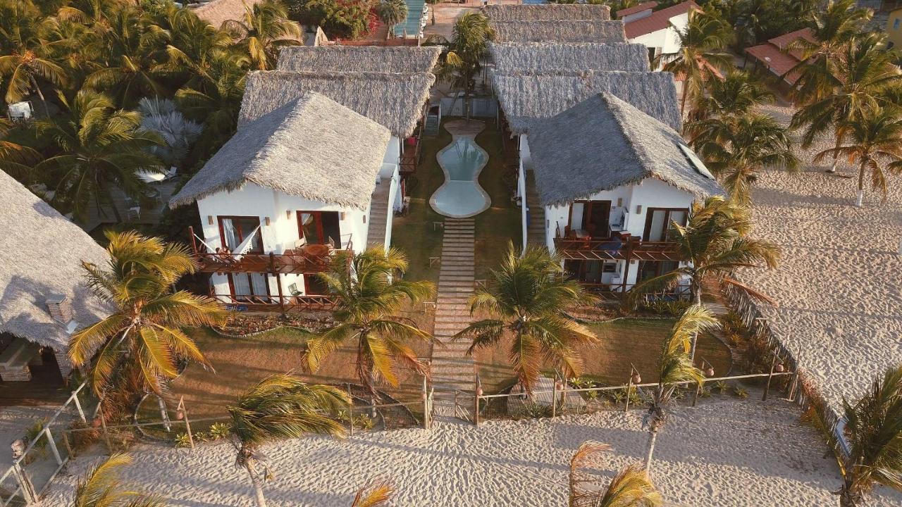 Ap Vila Mar Pe Na Areia Com Vista Para O Mar E Piscina バーハ・グランデ エクステリア 写真